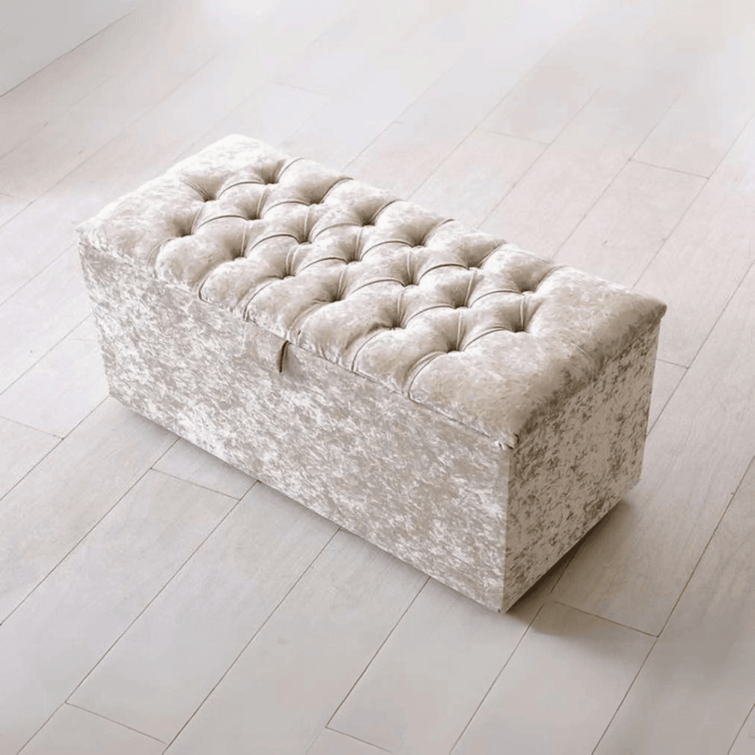 CloudNest Kids Bed – Bouclé Curved Bed Frame