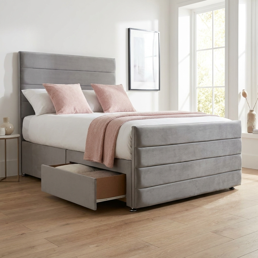 Sahara Aurora 2025 – Luxury Panel Bed Frame