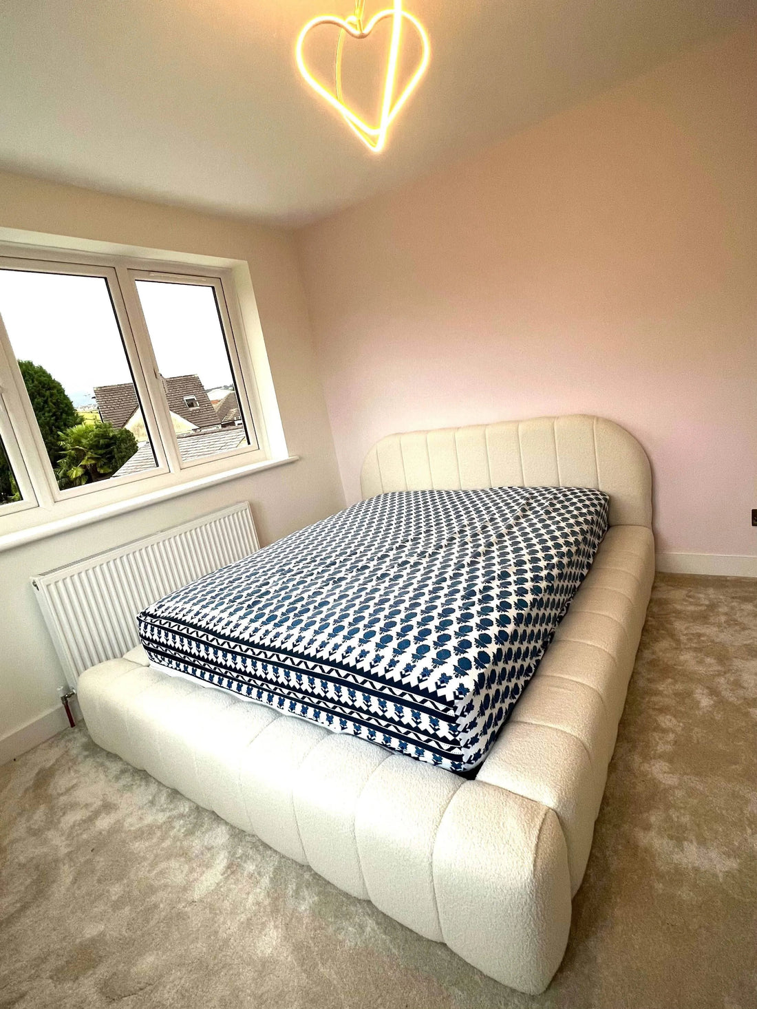 2025 Cube Ambassador Bed Frame – Bespoke Upholstered Bed