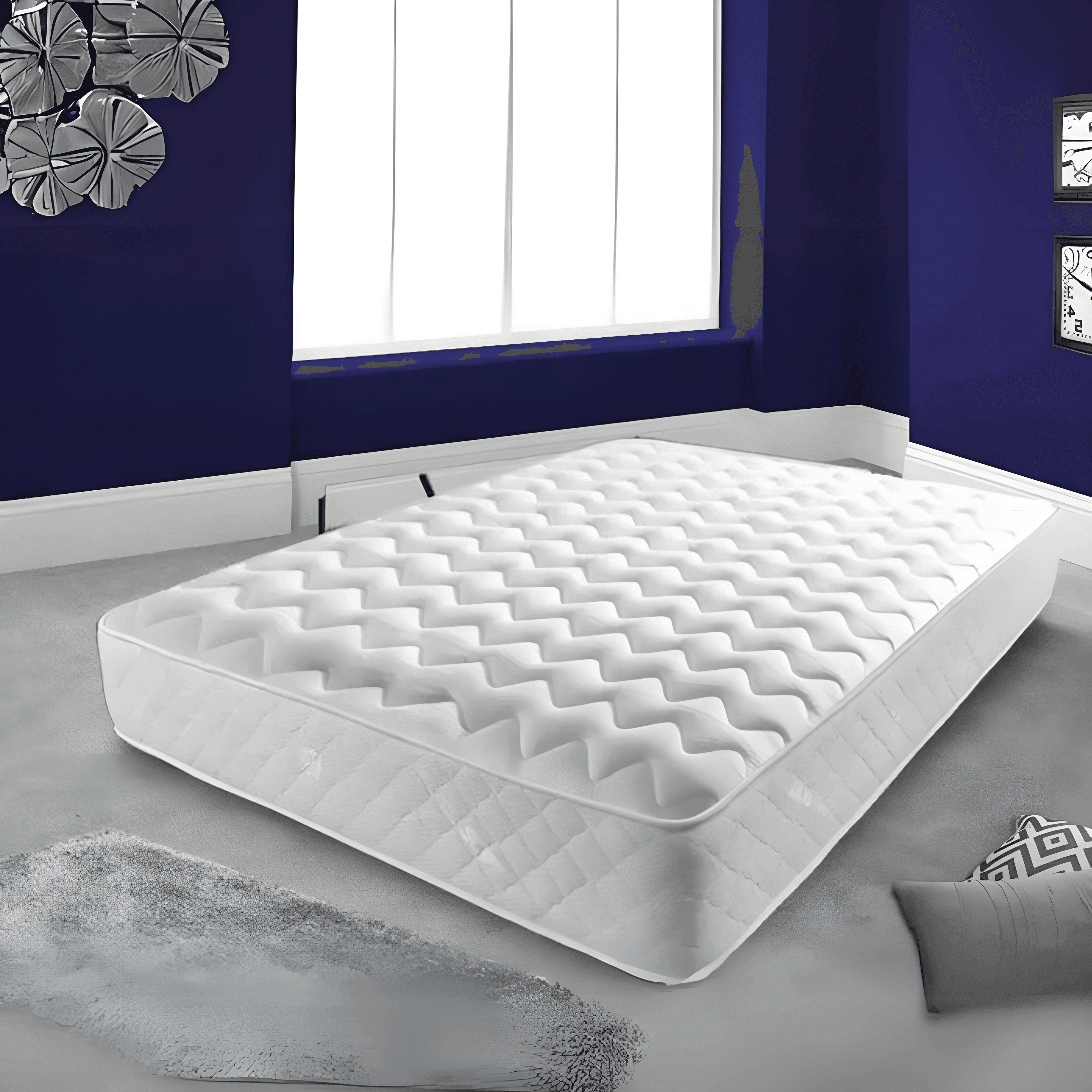 Francis Italian Modern Chesterfield Bed Frame
