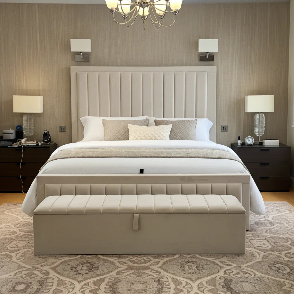 Eternity Wingback Bed Frame