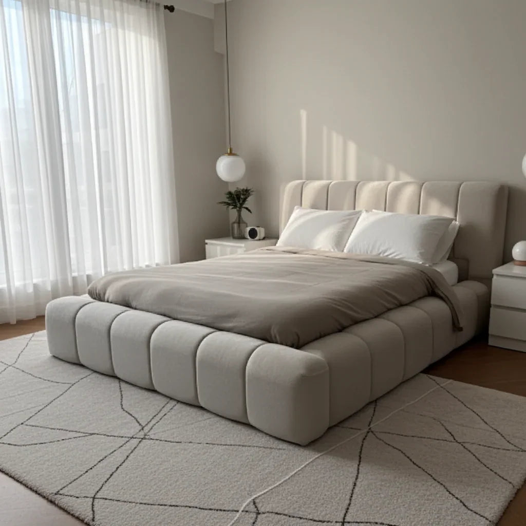 2026 Cloud Bed – Ultra Comfort Upholstered Bed Frame | Luxury Fabric Bed UK