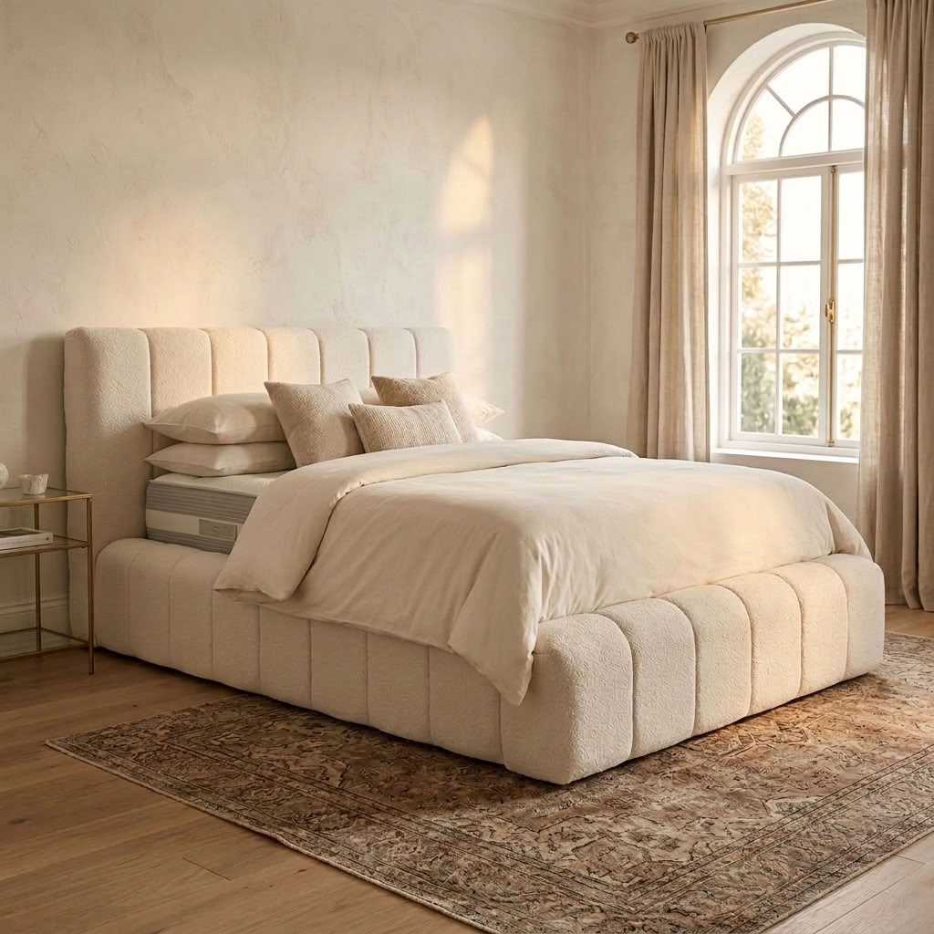 Moonbeam Kids Upholstered Bed | UK Beds Direct