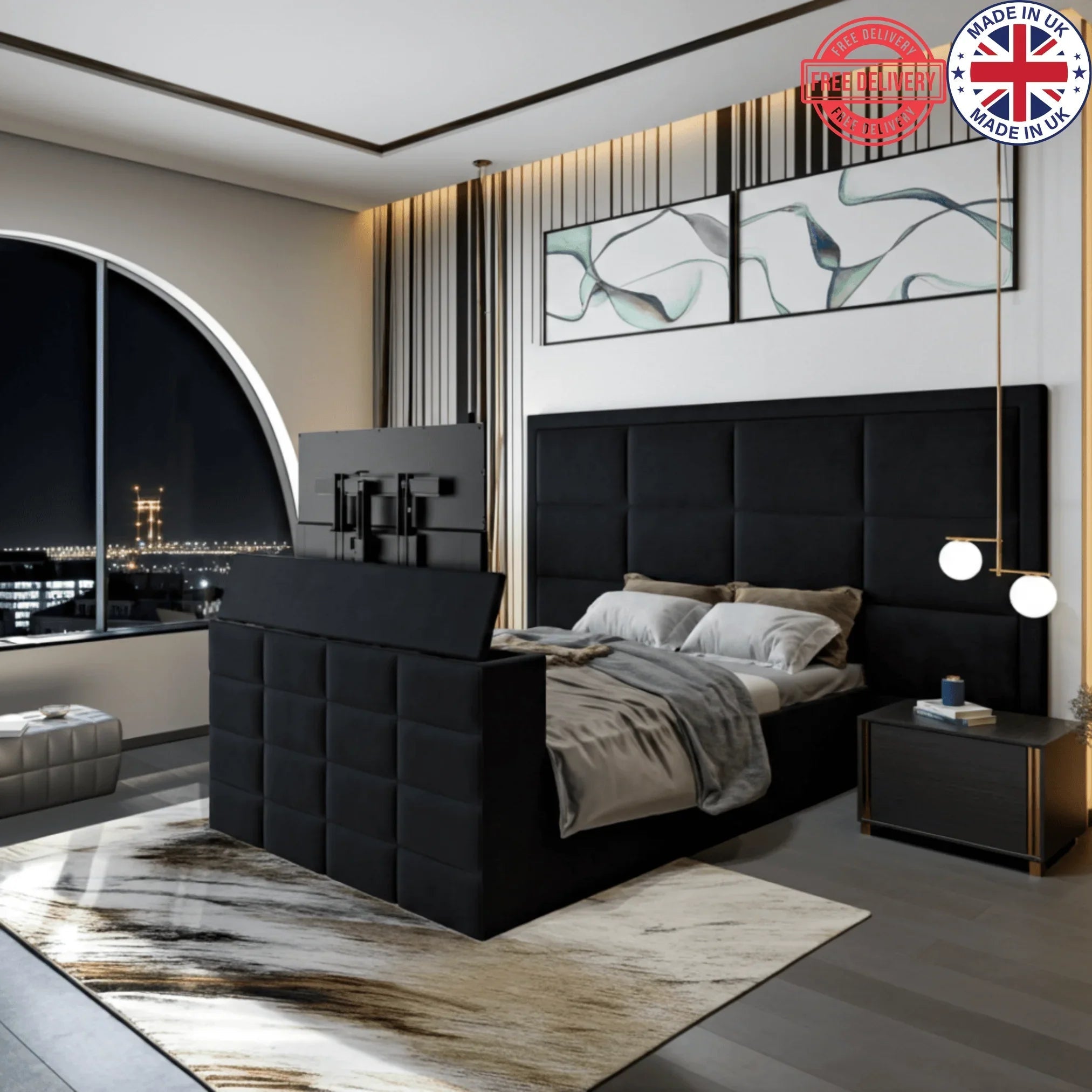 Julianna Chesterfield Bespoke Bed Frame UK