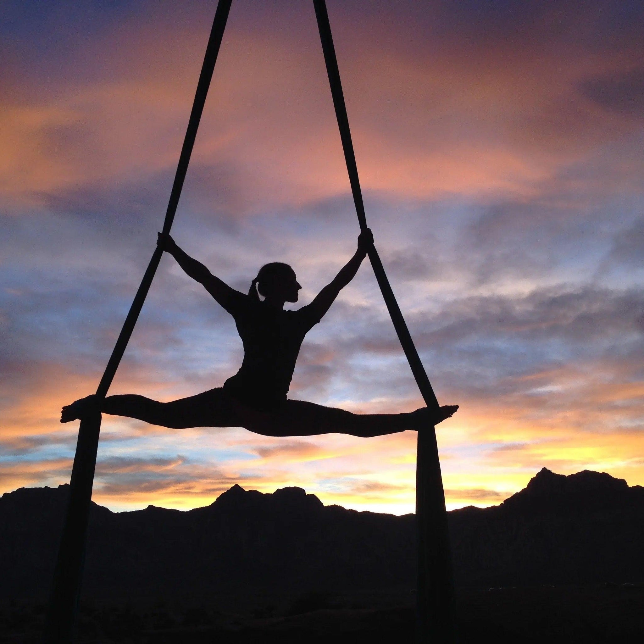 Aerial Yoga improves sleep quality.