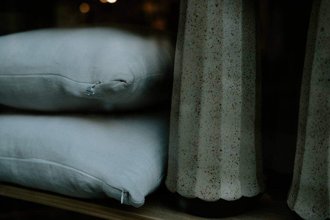 a close-up of a bed