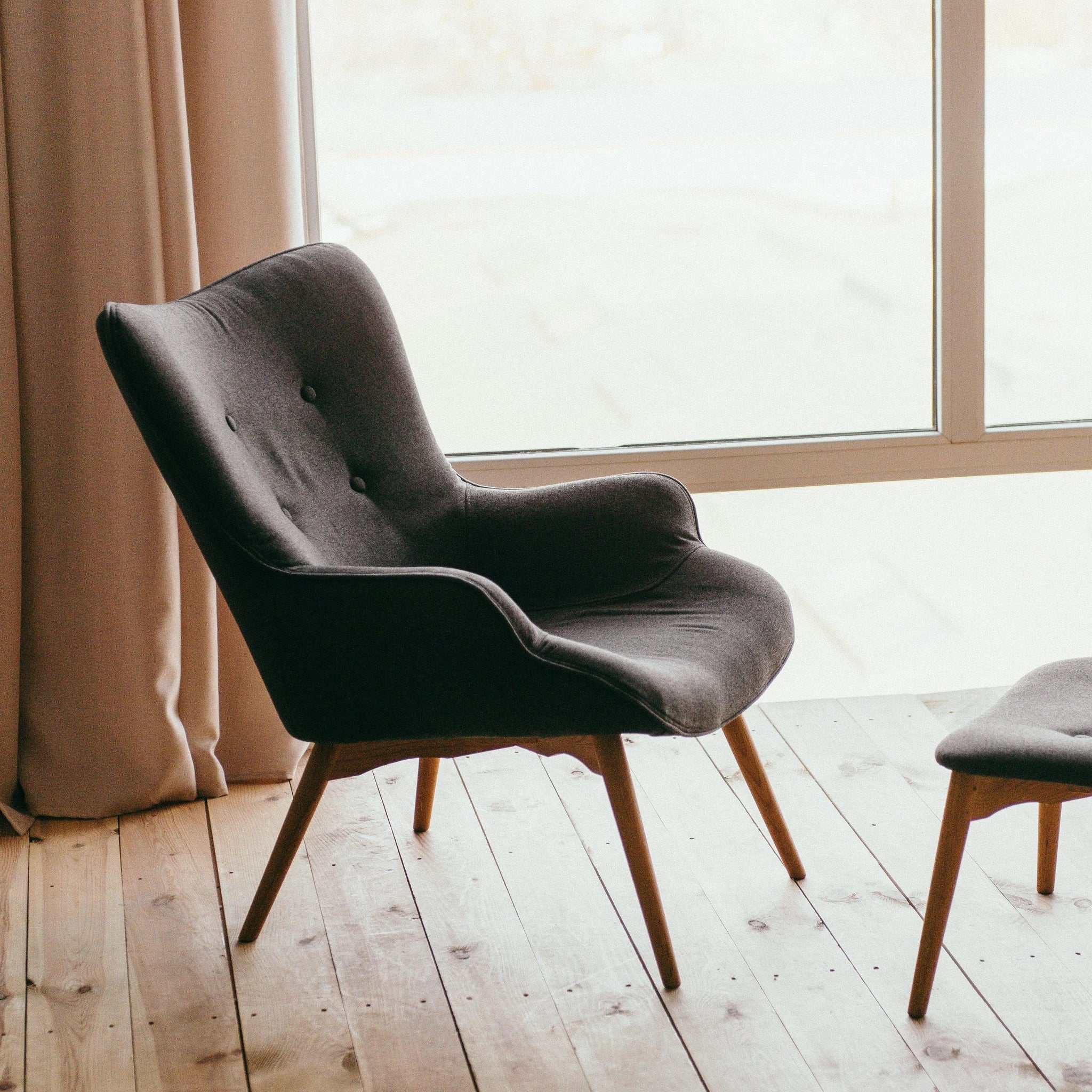 Grey Armchair