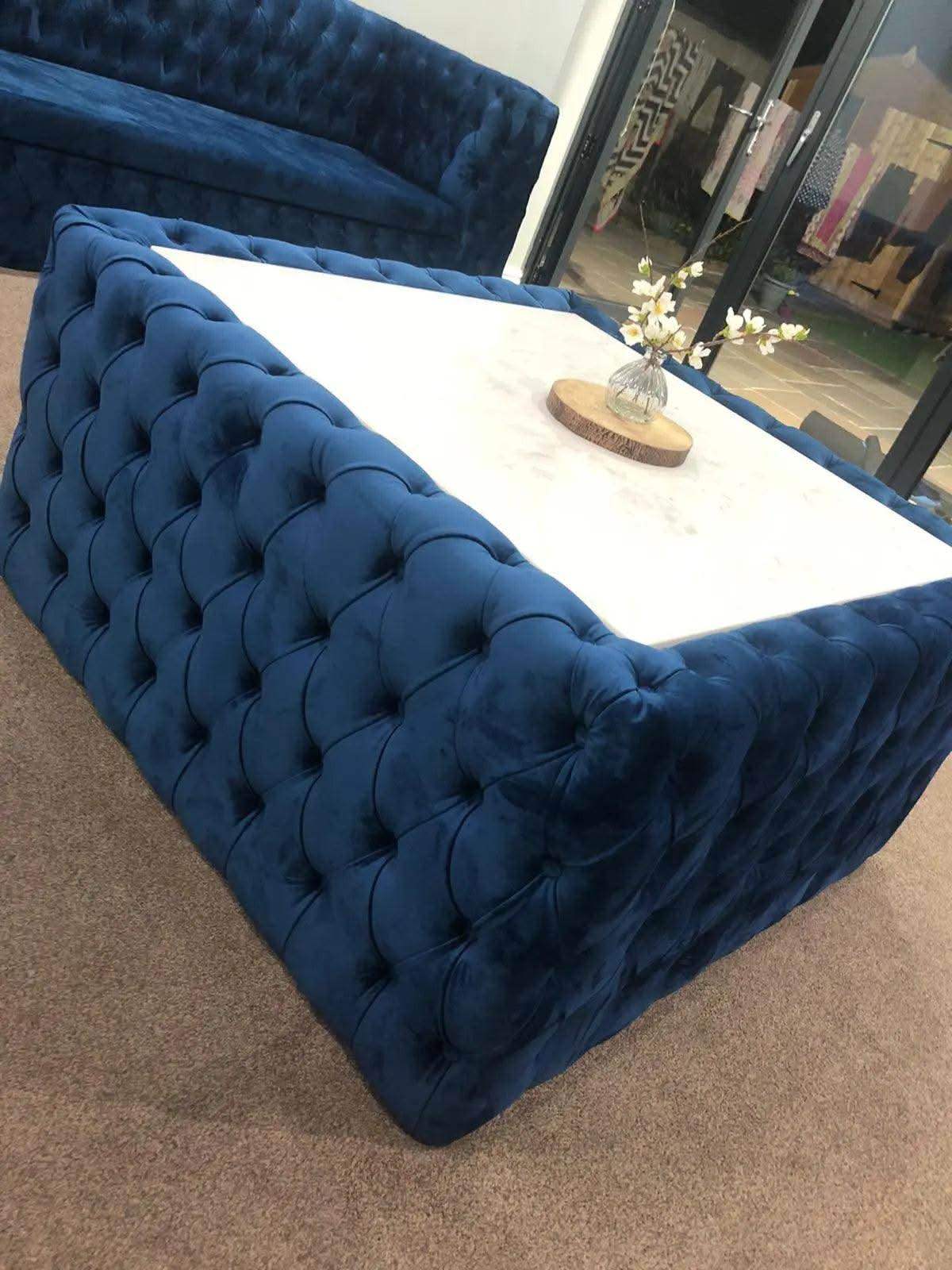 Marble Topped Luxury Coffee Table UK
