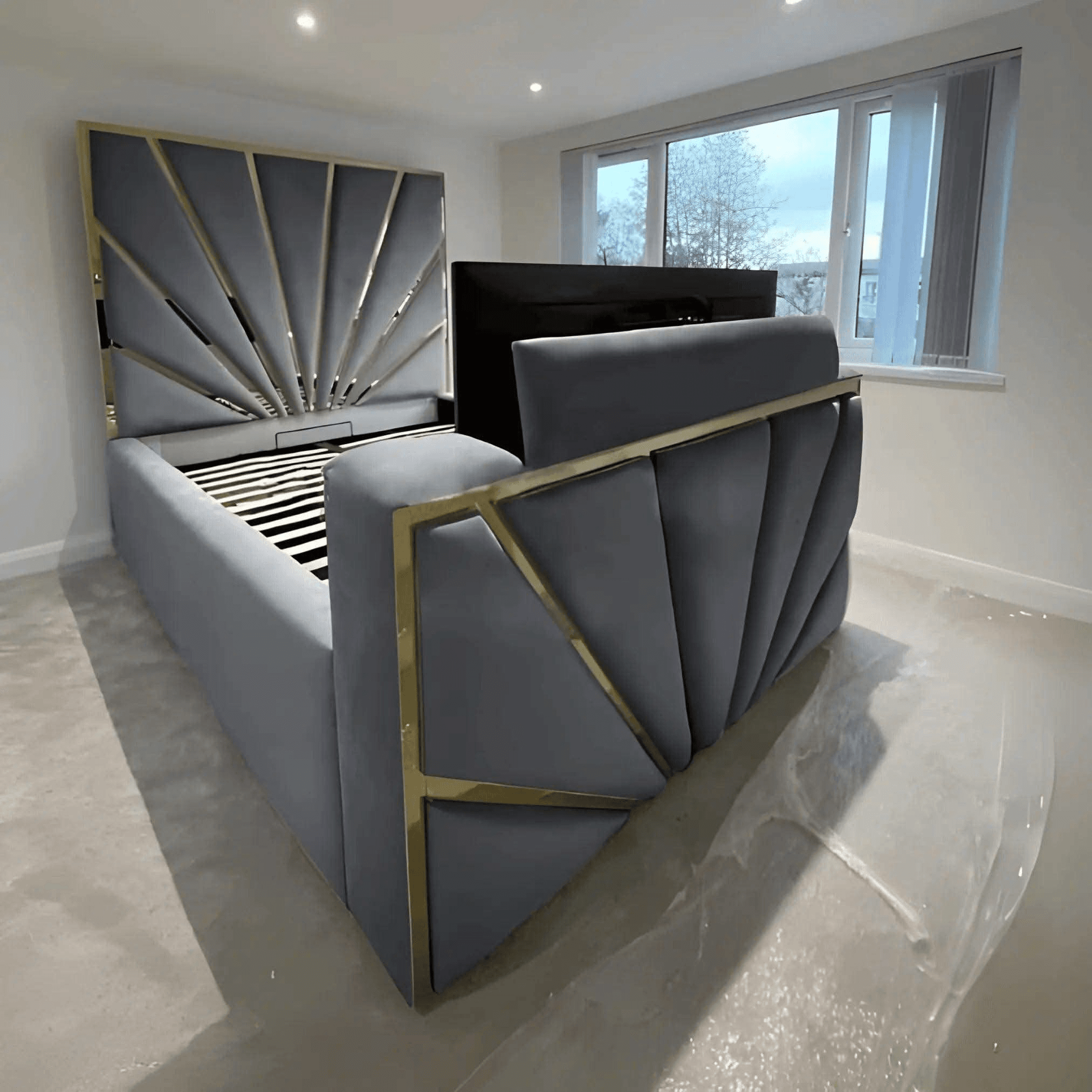 2025 Cube TV Bed with Remote Control Lift
