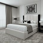 Verona Elegance Bed Frame – Luxury Upholstered Bed for Modern Bedrooms - UK Beds Direct ltd