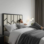 Elora Panel-Lined Upholstered TV Bed Frame - Modern Fabric Bed | UK Beds Direct - UK Beds Direct ltd