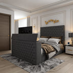 Wilton Chesterfield Tv Bed - UK Beds Direct ltd
