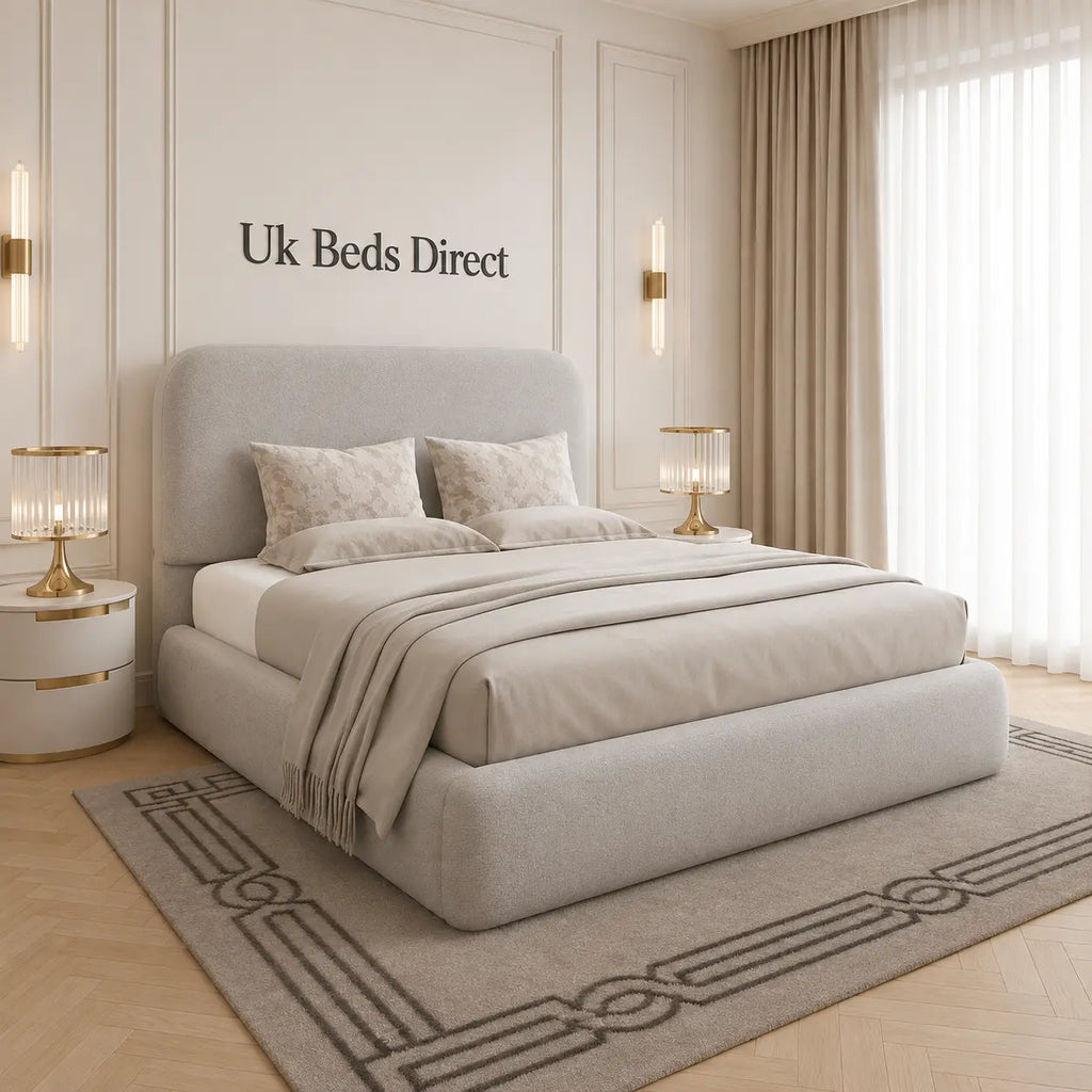 Aurelia Luxury Upholstered Bed Frame | UK Beds Direct
