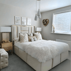 Luxe Panel Bed Frame – Luxury Bespoke Handmade Bed | UK Beds Direct - UK Beds Direct ltd