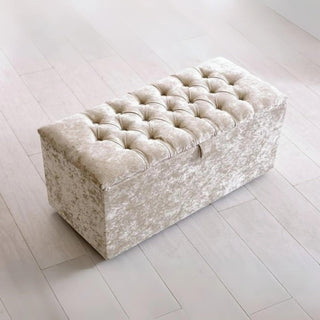 The Chesterfield Ottoman blanket Box UK - UK Beds Direct ltd