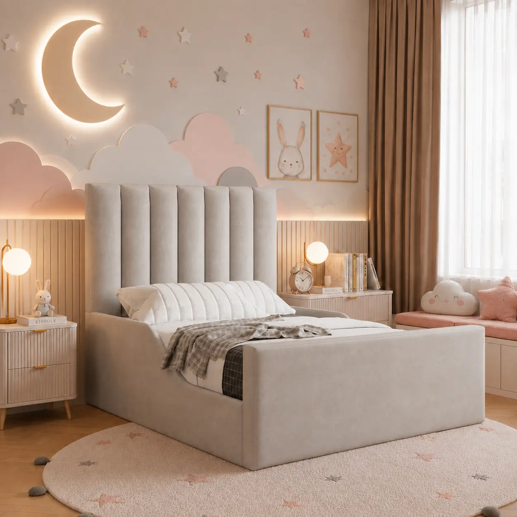 Cuddles Kids Upholstered Bed Frame | UK Beds Direct