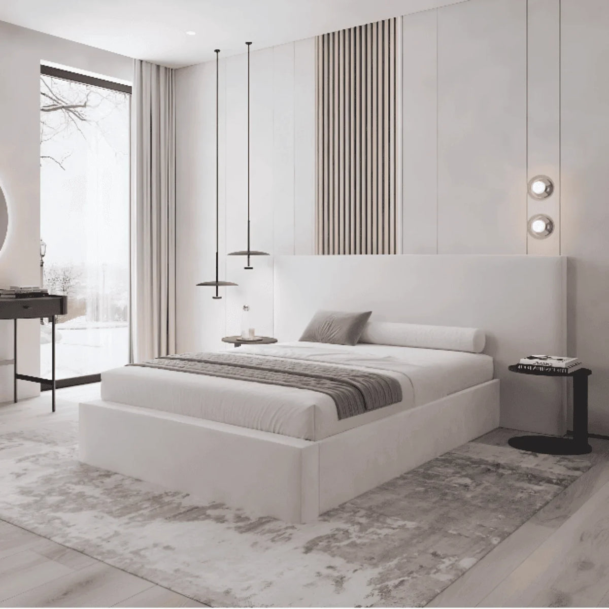 The Sienna Simple Upholstered Bed Frame– 2025 Luxury Beds Collection - UK Beds Direct ltd