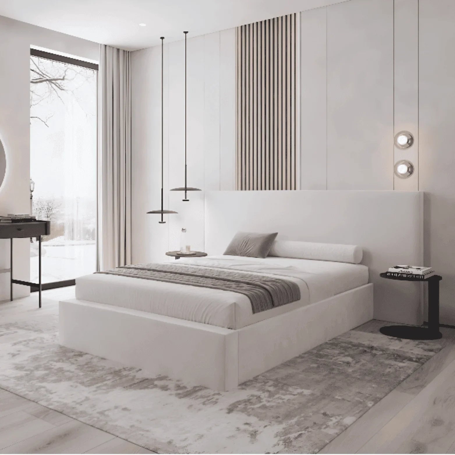 The Sienna Simple Upholstered Bed Frame– 2025 Luxury Beds Collection - UK Beds Direct ltd