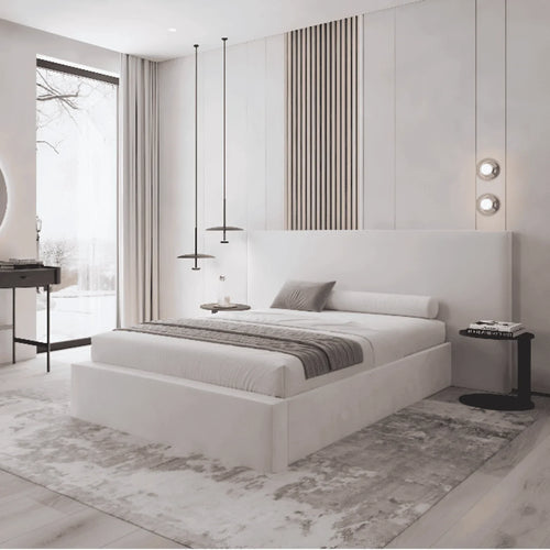 The Sienna Simple Upholstered Bed Frame– 2025 Luxury Beds Collection - UK Beds Direct ltd