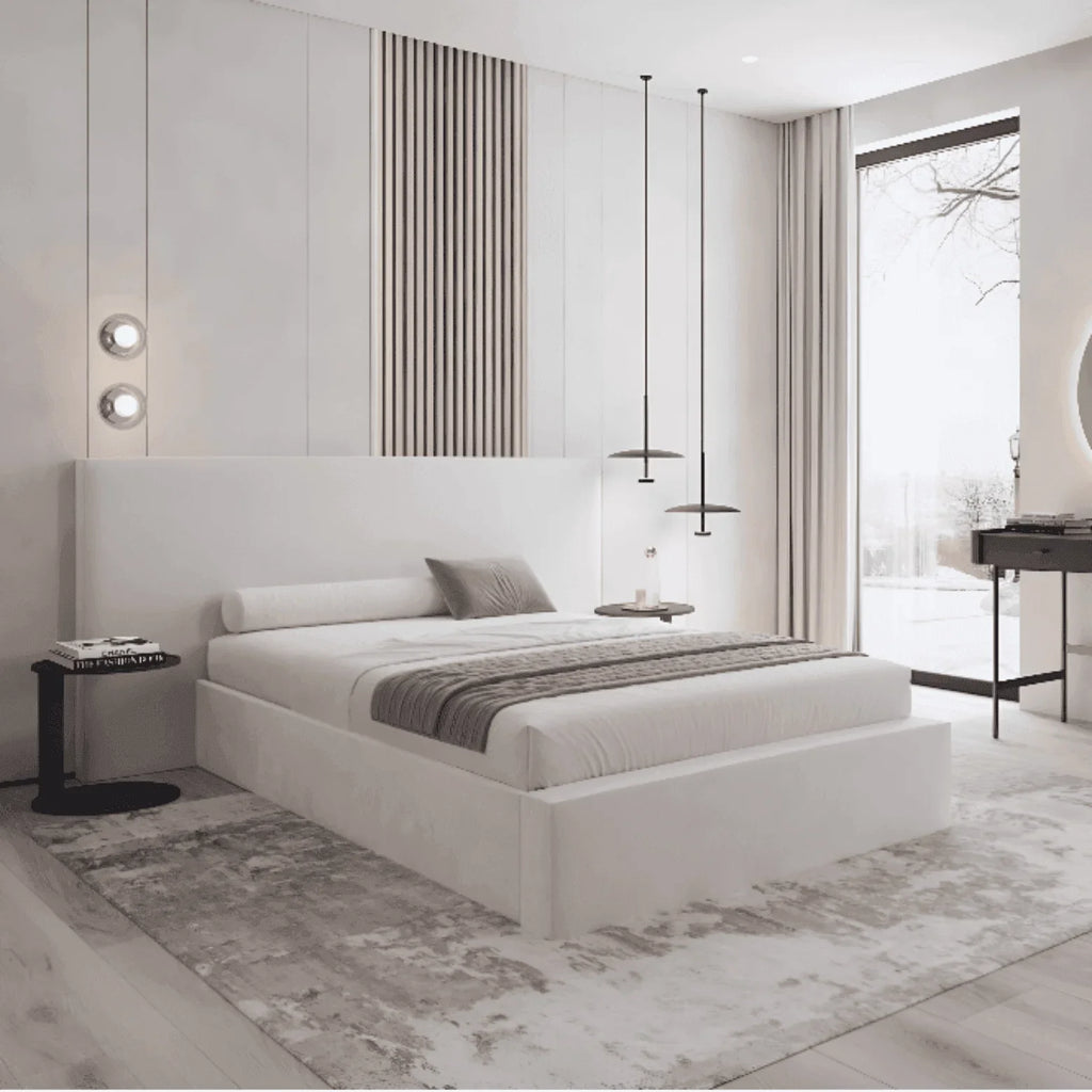 The Sienna Simple Upholstered Bed Frame– 2025 Luxury Beds Collection - UK Beds Direct ltd