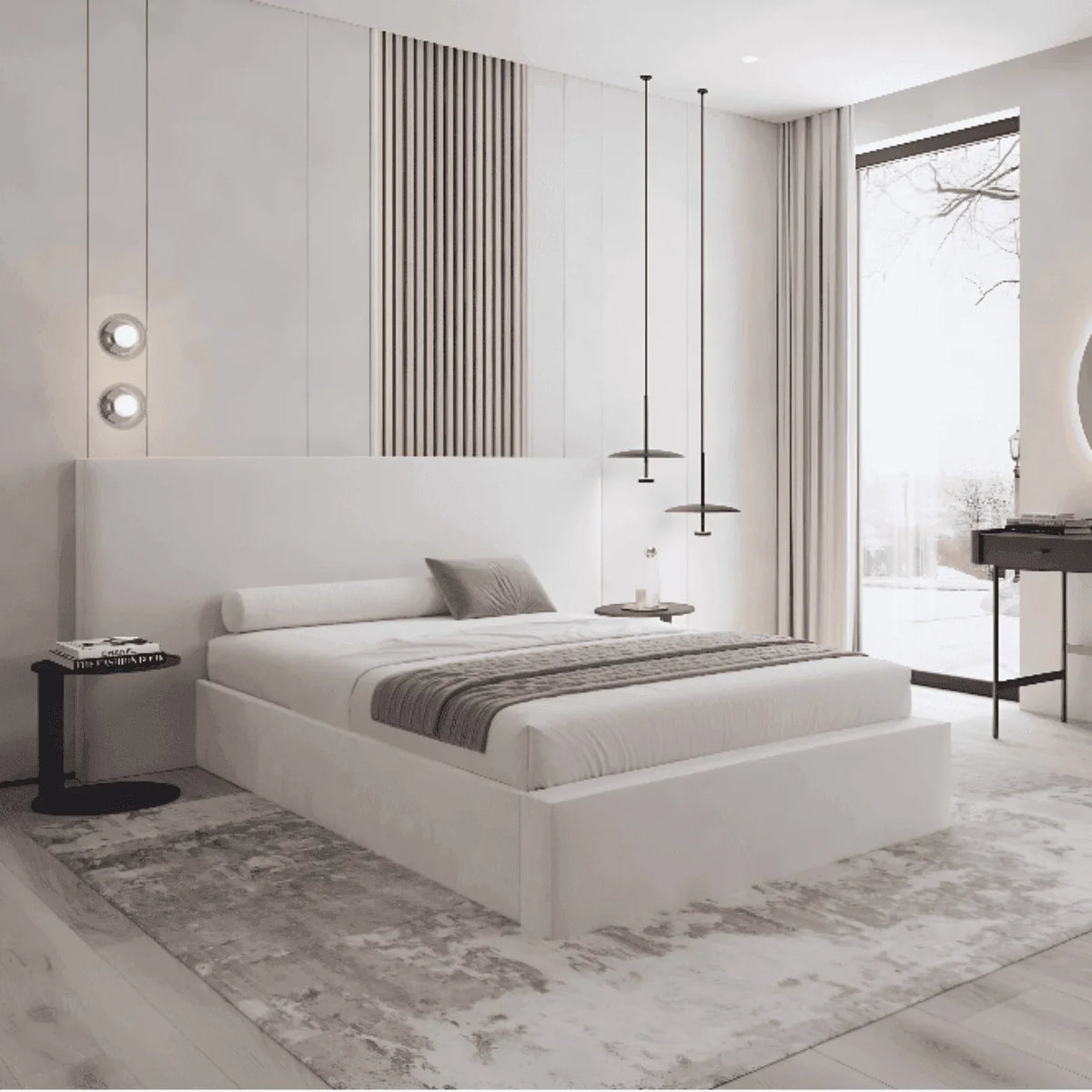 The Sienna Simple Upholstered Bed Frame– 2025 Luxury Beds Collection - UK Beds Direct ltd