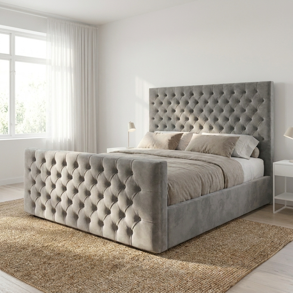 Julianna Chesterfield Bespoke Bed Frame UK - UK Beds Direct ltd