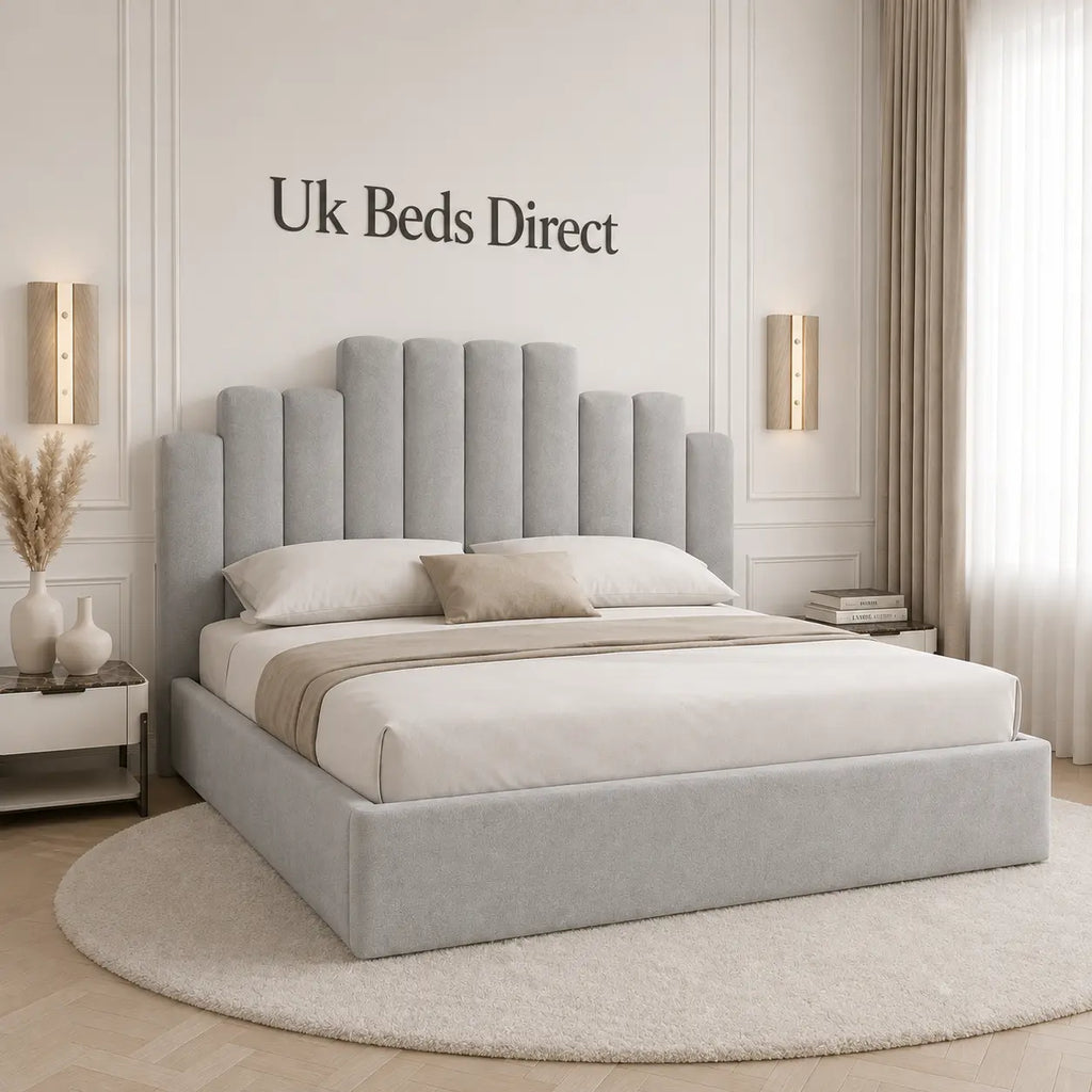 Lunar Signature Luxury Upholstered Bed Frame | UK Beds Direct