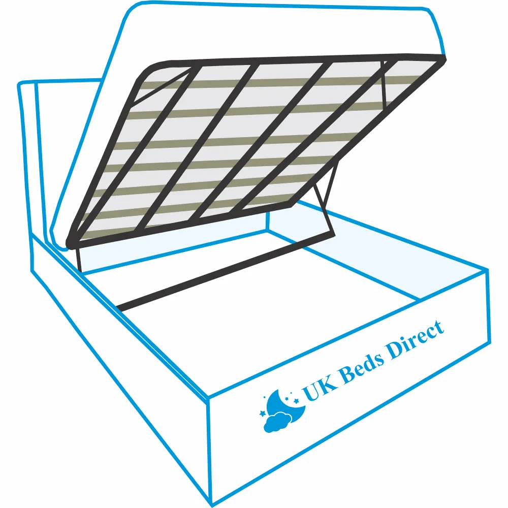 Josie Storage Bed Frame UK - UK Beds Direct ltd