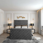 Wilton Chesterfield Tv Bed - UK Beds Direct ltd