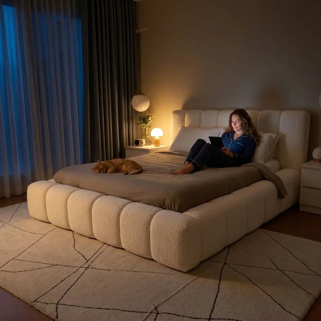 Cloud Bed – Ultra Comfort Upholstered Bed Frame