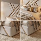 The Opulence Gold Statement Bed 2026