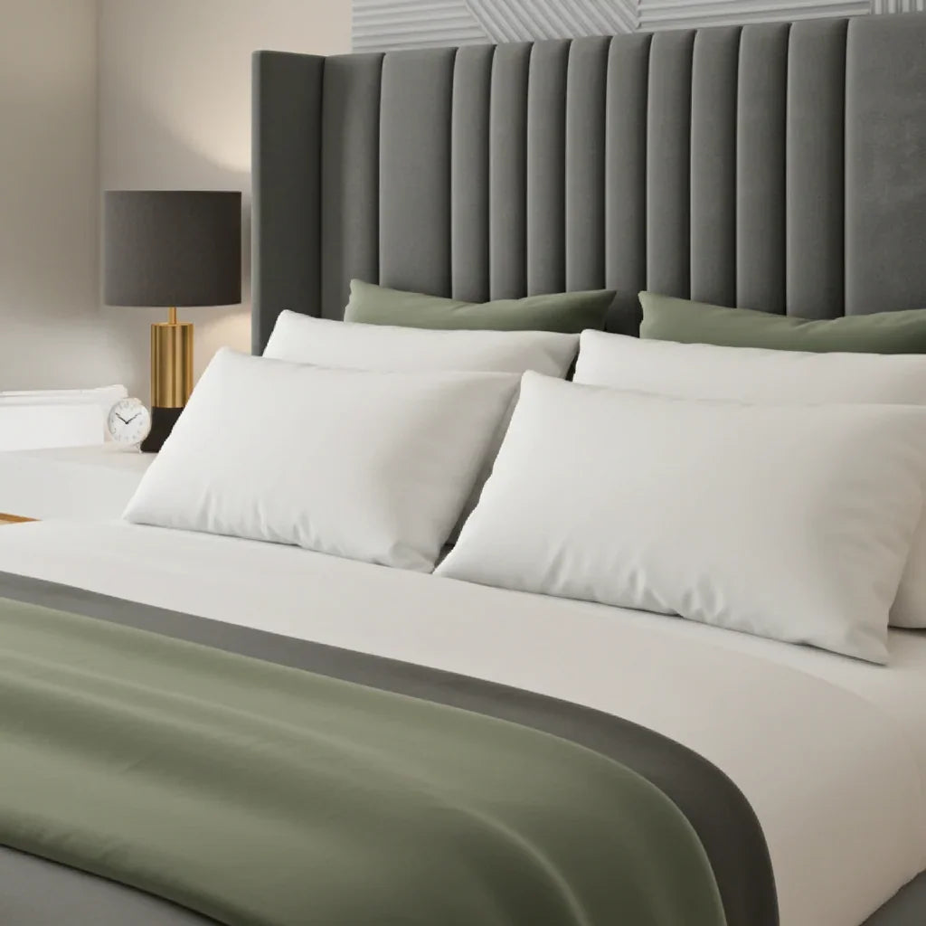 2025 Metropolitan Wingback Lines Bed Frame