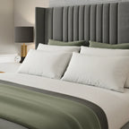 2025 Metropolitan Wingback Lines Bed Frame