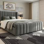 2025 Metropolitan Wingback Lines Bed Frame