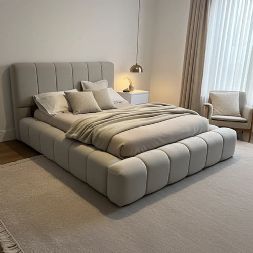 2025 Cloud Bed – Ultra Comfort Upholstered Bed Frame | Luxury Fabric Bed UK - UK Beds Direct ltd