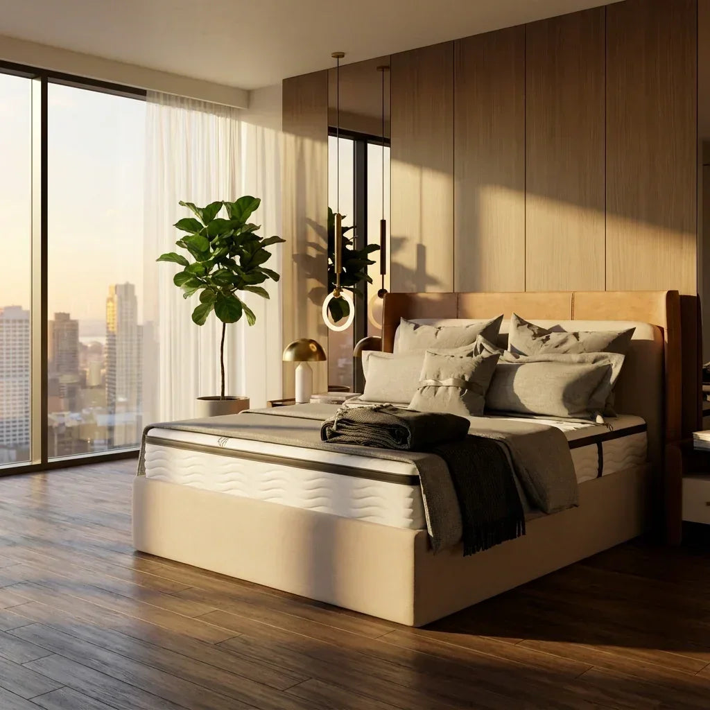 Prime Massage Mattress – 3000 Pocket Gel Springs & Integrated Kneading Massage Function