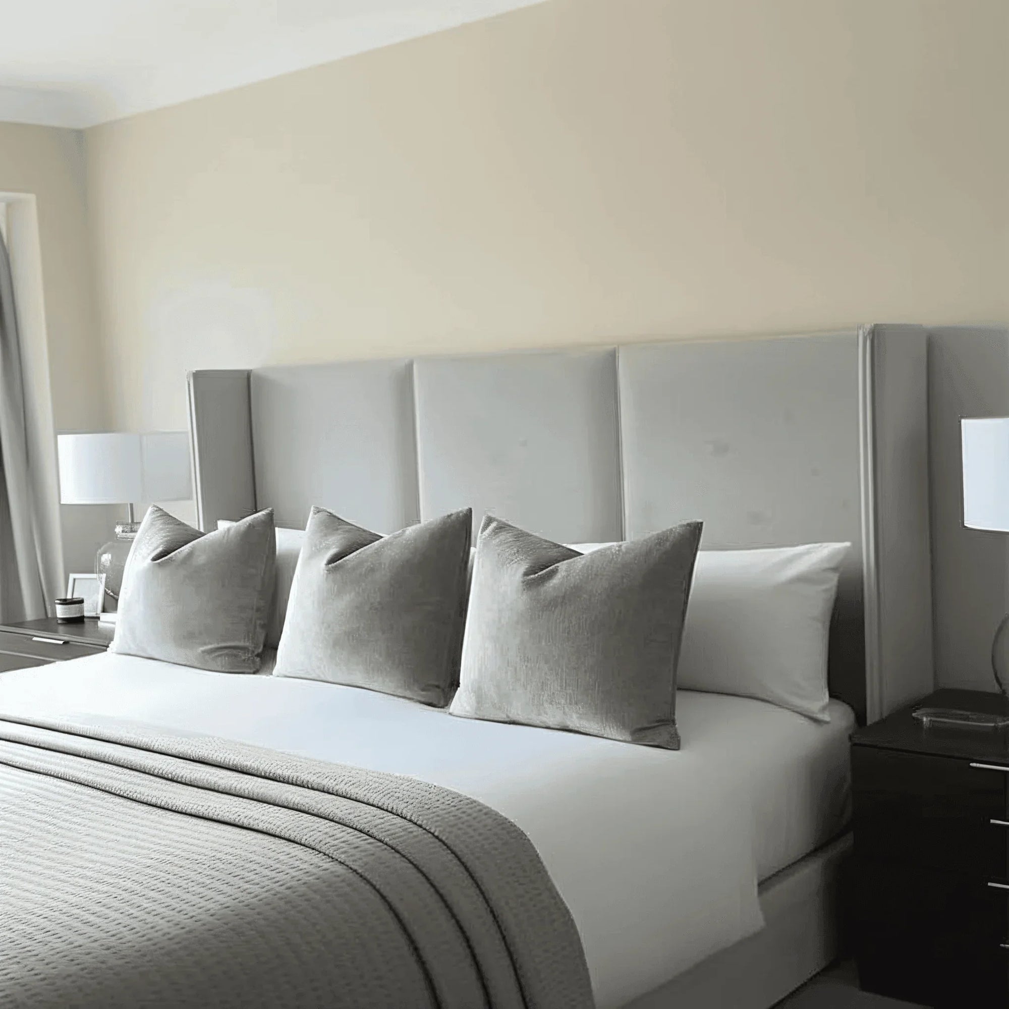 Eternity Wingback Bed Frame - UK Beds Direct ltd