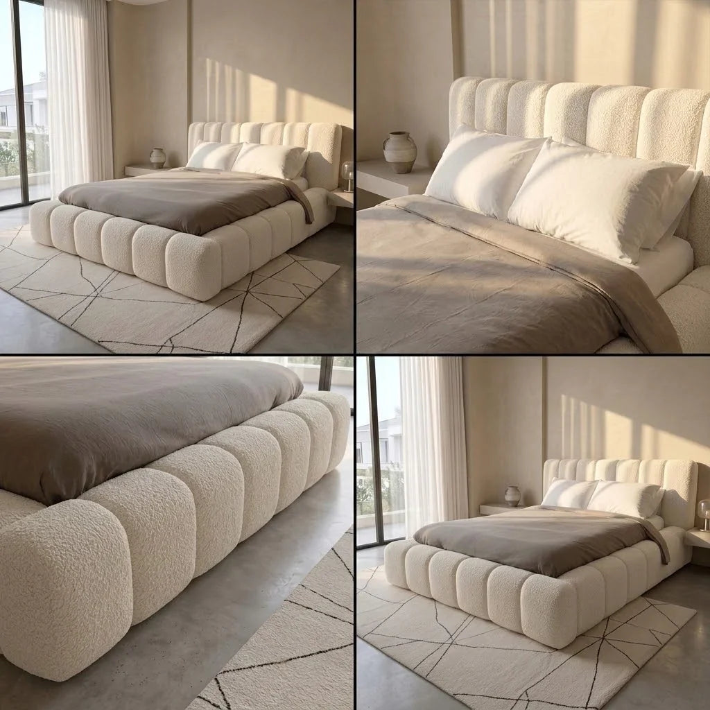 Cloud Bed – Ultra Comfort Upholstered Bed Frame