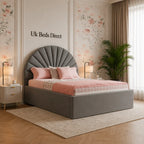 Amara Luxury Fabric Bed Frame | UK Beds Direct
