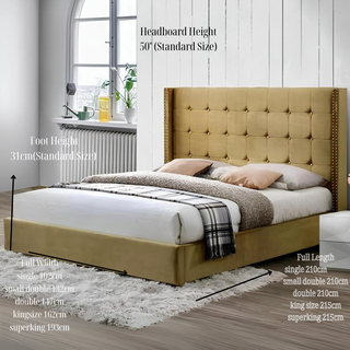 Daisy Storage Bed Frame: Modern UK Design - UK Beds Direct ltd