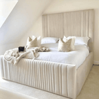 Louis High Base Bed - UK Beds Direct ltd