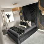 The Hilton Wall Panel Bed Frame UK - UK Beds Direct ltd