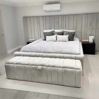 The Infinity Wall Panel bed Frame UK - UK Beds Direct ltd