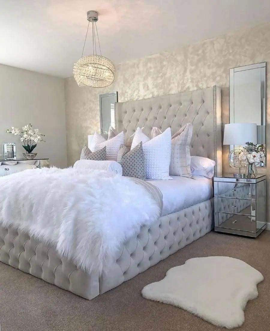 The Bella Wingback Bed 'UK Fully Upholstered' - UK Beds Direct ltd